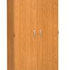 FlexHOME Tall 2 Door Storage Cabinet, Oak
