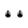 Sterling Silver Black Cubic Zirconia Earrings