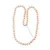 Sterling Silver and Pink Pearl Necklace