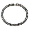 Miadora 2-Row 6-7 mm Freshwater Black Button Pearl Necklace, 17 inches in length