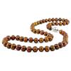 Miadora 6.5-7 mm Freshwater Brown Pearl Necklace with 8 mm Silver Ball, 18 inches in length