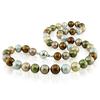 Miadora 9-10 mm Multi Coloured Freshwater Pearl Necklace with Sterling Silver Pressure Ball Clasp...