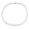 Miadora 6.5-7 mm FW Pearl Necklace with Sterling Silver Fish Eye Clasp, 16" in Length