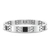 Miadora Men's Stainless Steel Fashion Bracelet, 8 1/2" in Length
