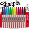 Sharpie Fine Point Permanent Markers, Assorted, 12-Pack