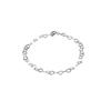 Sterling Silver Heart Bracelet 7.5" with lobster clasp