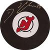 Autographed Puck David Clarkson New Jersey Devils