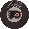 Autographed Puck Claude Giroux Philadelphia Flyers