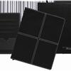 Cambridge Limited® Refillable Business Notebooks, black with white stitching cover, recycle...