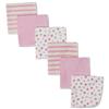 Gerber 6-Pack Terry Washcloths Pink