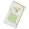 Gerber Terry Hooded Towel and Wash Cloth Set Green