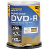 Aleratec LightScribe DVD-R 16x V1.2 Duplicator Grade 100-Pack