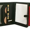 Bond Street, Deluxe Leather Look Writing Pad and File Holder Black, 712020BLK