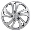 15" Silver Sport Wheel Cover 4 pack
