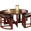 Bombay Cocktail Table with 4 Stools