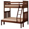 Canwood Base Camp Twin/Double Bunk Bed Bundle (angled ladder)