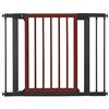Munchkin Wood / Steel Safety Gate (31293) - Dark Brown / Charcoal