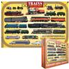 Eurographics Trains Jigsaw Puzzle - 100 Pieces