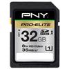 PNY Pro Elite 32GB SDHC Class 10 Memory Card
