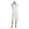 Karen Neuburger Short Sleeves & Capri Pajama Set
