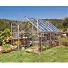 Palram® 8' x 12' Octave Clear Greenhouse - Silver
