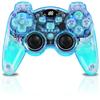 dreamGEAR® Lava Glow Wireless Controller with Rumble - Custom LEDs Glowing Effect