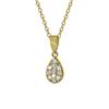 Tradition®/MD Gold Plated Brass Oval Pendant