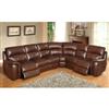 Camino Leather Recliner Sectional