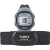 Timex Men's Easy Trainer Heart Rate Monitor (T5K738L3) - Grey Band / Black Dial