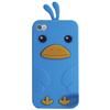Exian iPhone 4 / 4s Cell Phone Case (4G157-BLUE) - Blue