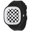 Flex Checkers Designer Watch (FLEX18) - Black