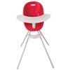 phil&teds Poppy High Chair (POPPY-11) - Red/ Silver