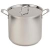 Paderno 19L Covered Stock Pot (4306) - Silver