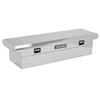 Tradesman 70 inch Cross Bed Tool Box, Full Size, Single Lid, Aluminum, Low Profile