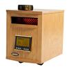 SUNHEAT Electronic Infrared Zone Heater with Remote, Golden Oak
