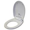 iTouchless White Round Touch-Free Sensor Controlled Automatic Toilet Seat