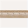 Shanko Brass Plated Steel Cornice 6.25 Inches Projection x 6 5/8 Inches Deep x 4 Feet Long