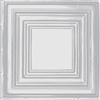 Shanko 2 Feet x 4 Feet Lacquer Steel Finish Nail-Up Ceiling Tile Design Repeat Every 24 Inches