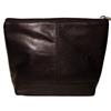 Ashlin Leather Cosmetic Bag (T7546-18-02) - Dark Brown