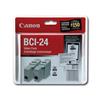 Canon BCI-24 Black Inkjet Cartridge Two Pack (6881A056)