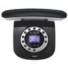 VTech DECT 6.0 Retro Cordless Phone (LS6195) - Black