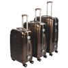 Mancini 3-Piece 8-Wheeled Spinner Suitcase Set (LPC120) - Bronze