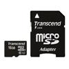 Transcend 16GB microSDHC Class 10 UHS-I 300x Flash Card (TS16GUSDU1)