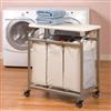 Vancouver Classics Laundry Sorter with Folding Table