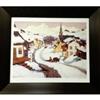 Village in the Laurentians By Clarence Gagnon Framed Print