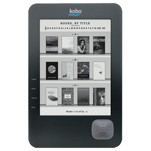 Kobo 6quot; eBook Reader N416KBOB  Black  Refurbished  Best Buy 