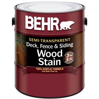 Behr Semi-Transparent Wood Stain