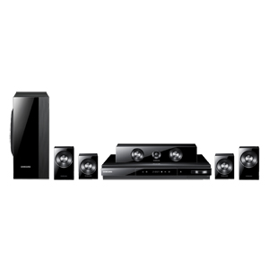 blu ray player 5.1 channel output
 on Samsung 1000-Watt 5.1 Channel Blu-ray Home Theatre System (HT-D5100 ...