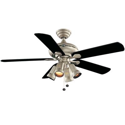 ... Brushed Steel Ceiling Fan - 52 Inch - Home Depot Canada - Ottawa