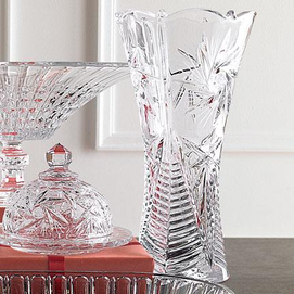 Pinwheel Crystal 30 cm Vase - Sears Canada - Ottawa